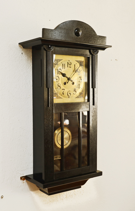 Jugendstil Pendeluhr antike Wanduhr