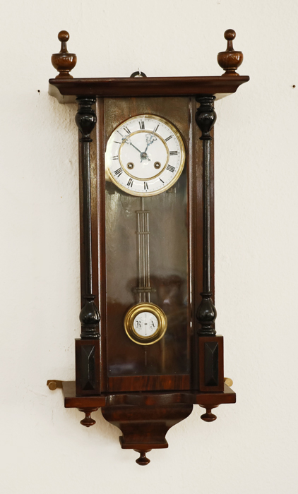 Historismus Pendeluhr antike altdeutsche Wanduhr