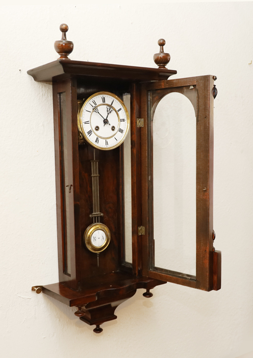Historismus Pendeluhr antike altdeutsche Wanduhr