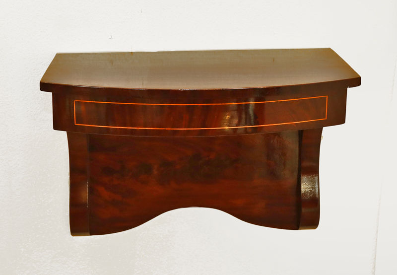Biedermeier Wandkonsole Mahagoni Moebel