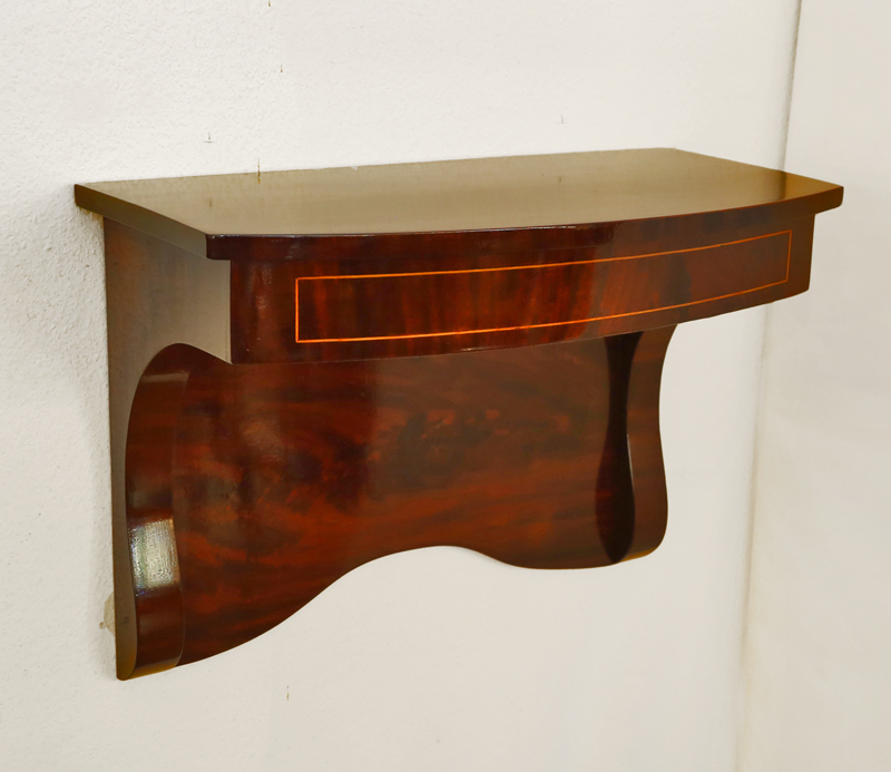 Biedermeier Wandkonsole Mahagoni Moebel