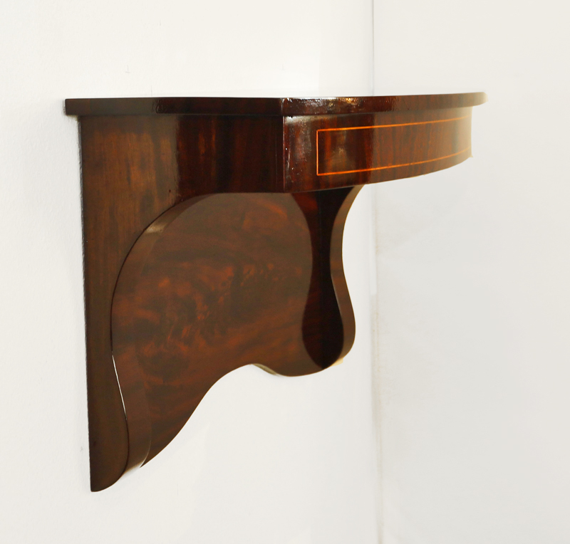 Biedermeier Wandkonsole Mahagoni Moebel