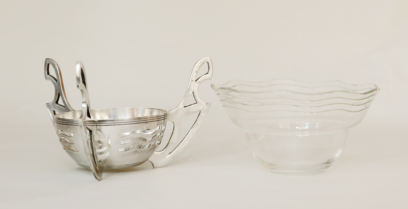 Argentor Jugendstil Schale 