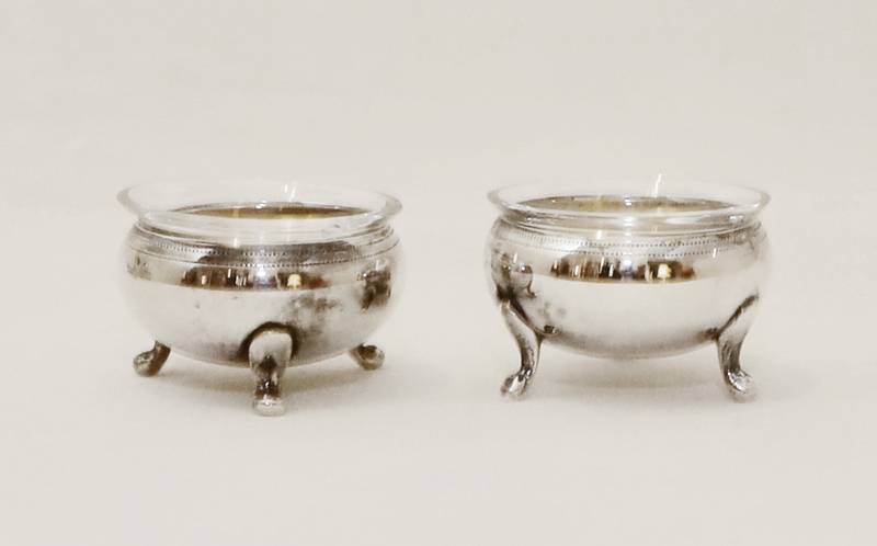 Argentor Wien Jugendstil Menage Eierbecher Salieren