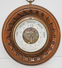 Antikes Aneroid Barometer Dosenbarometer