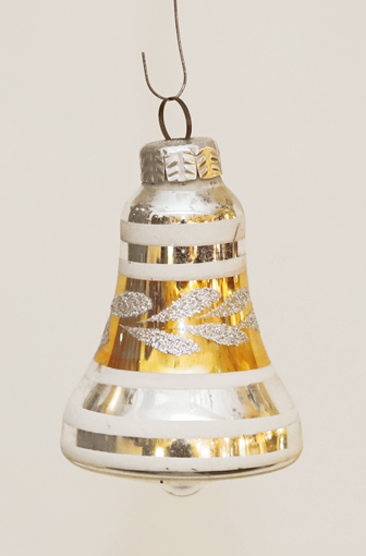 Nostalgischer Alter Christbaumbehang Christbaumschmuck Glocke