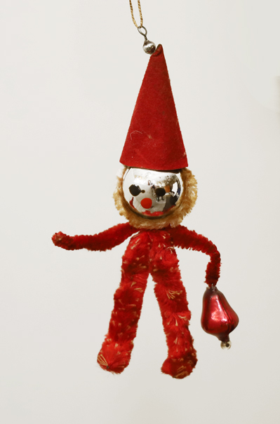 Nostalgischer Alter Christbaumbehang Christbaumschmuck Gablonzer Maennchen