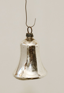 Nostalgischer Alter Christbaumbehang Christbaumschmuck Glocke