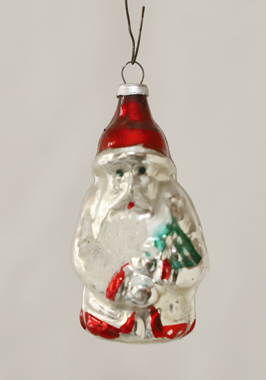 Nostalgischer Alter Christbaumschmuck Weihnachtmann
