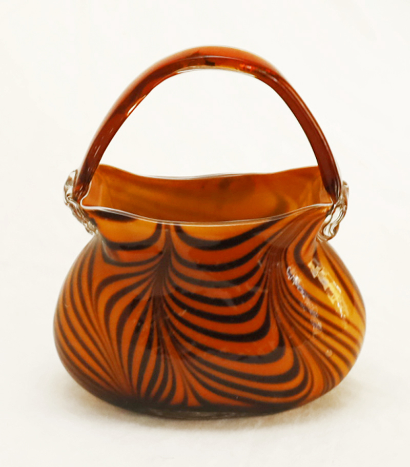 Murano Glasvase Blumenvase Glas Handtasche