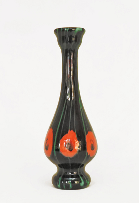 Freiherr von Poschinger Oppy Glasvase Blumenvase Glashuette