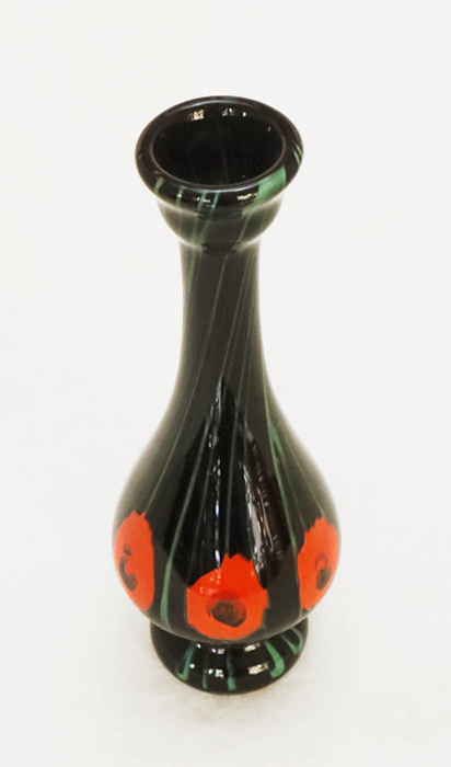 Freiherr von Poschinger Oppy Glasvase Blumenvase Glashuette