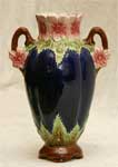 Jugendstil Keramik Vase Blumenvase Henkelvase