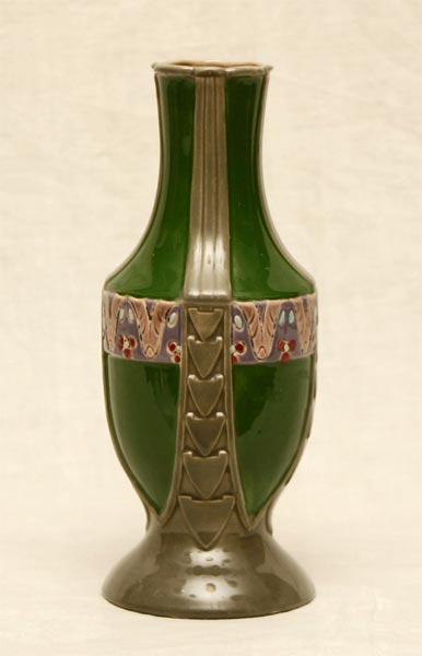 Eichwald Keramik Vase Jugendstil Blumenvase