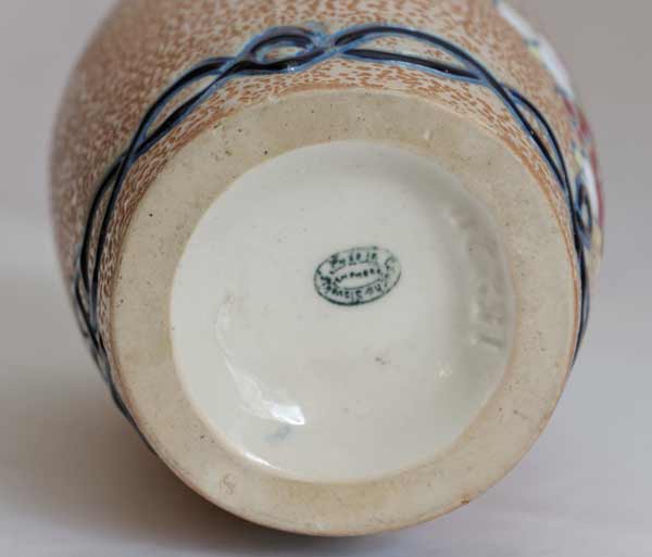 Amphora Jugendstil Keramikvase  Cachepot Blumenvase