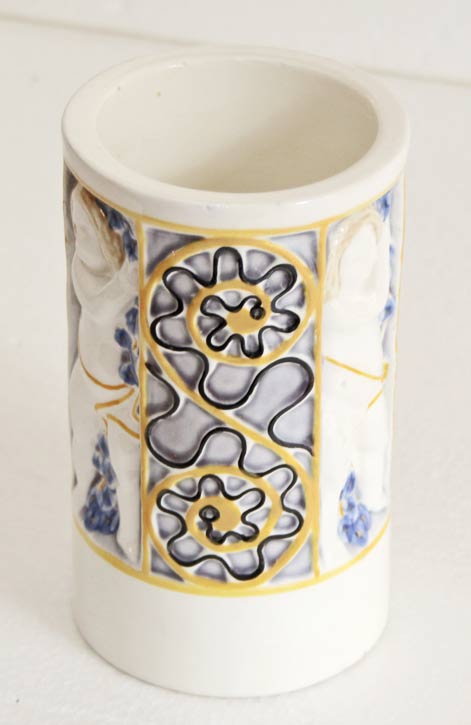 Goldscheider Jugendstil Vase Keramik Blumenvase