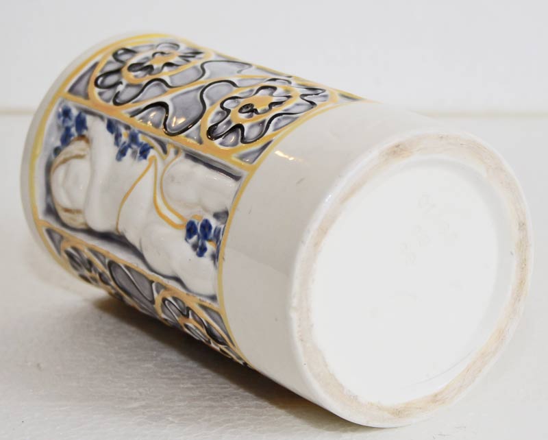 Goldscheider Jugendstil Vase Keramik Blumenvase