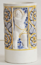 Goldscheider Jugendstil Vase Keramik Blumenvase