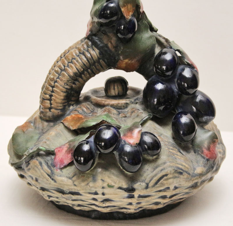Jugendstil Keramikvase Blumenvase Amphora
