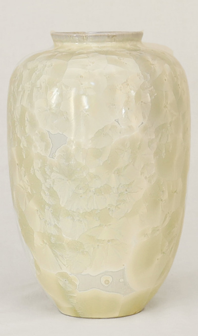 Eiskristall Keramikvase Blumenvase