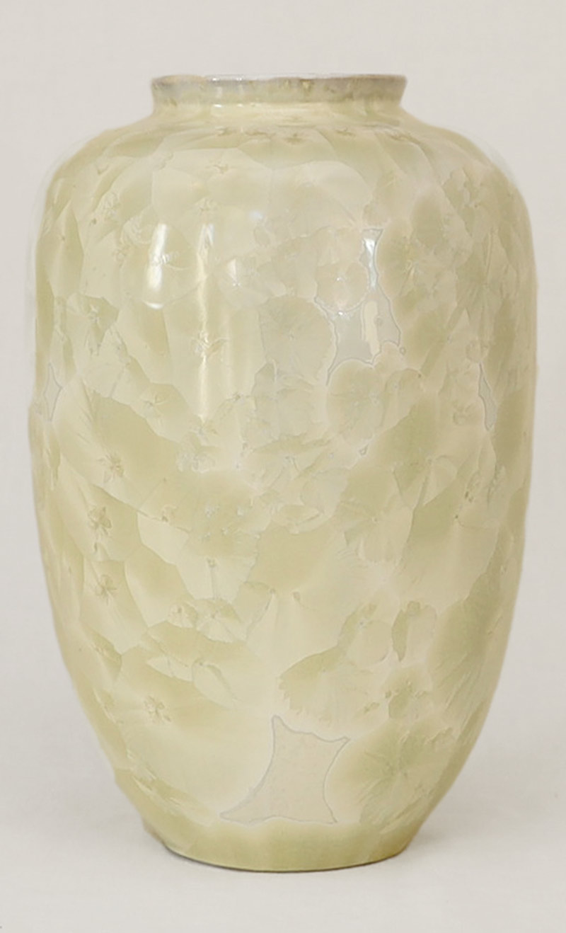 Eiskristall Keramikvase Blumenvase