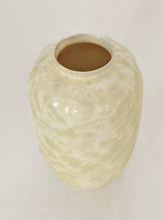 Eiskristall Keramikvase Blumenvase