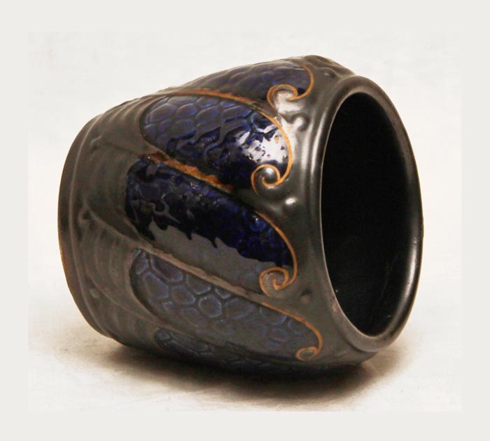 Art Deco Cachepot KeramikUebertopf Blumentopf