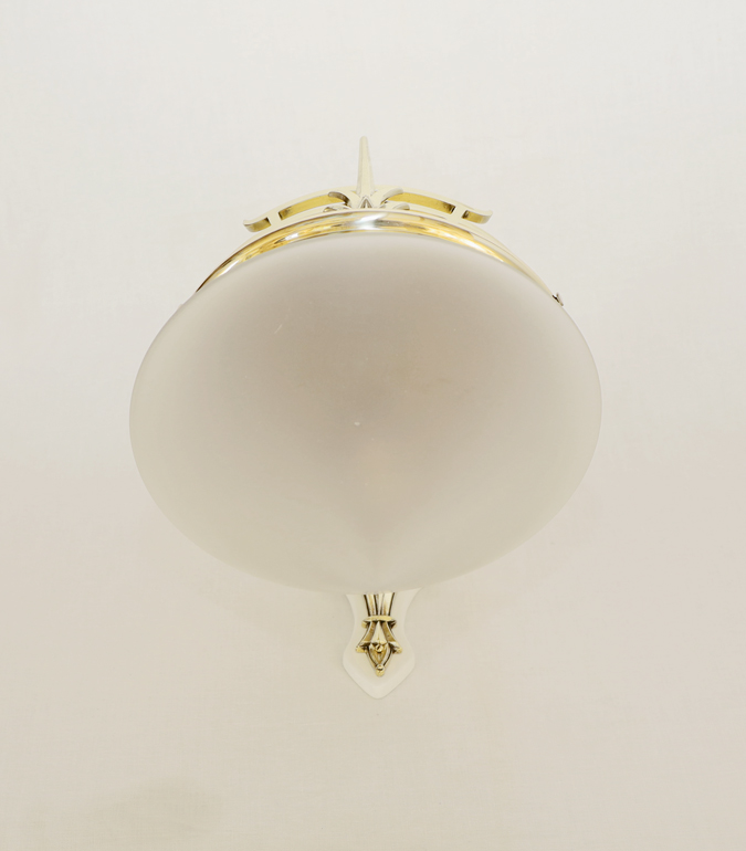 Art Deco Wandlampe Messing Lampe Jugendstil