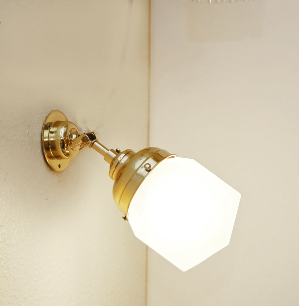 Art Deco Wandarm Wandlampe Messing Lampe