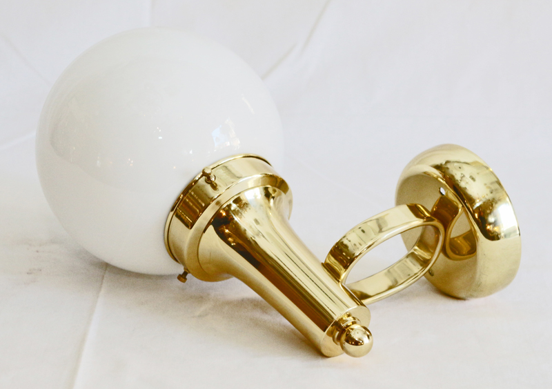Art Deco Wandlampen Jugendstil Ampliquen Messing Lampe